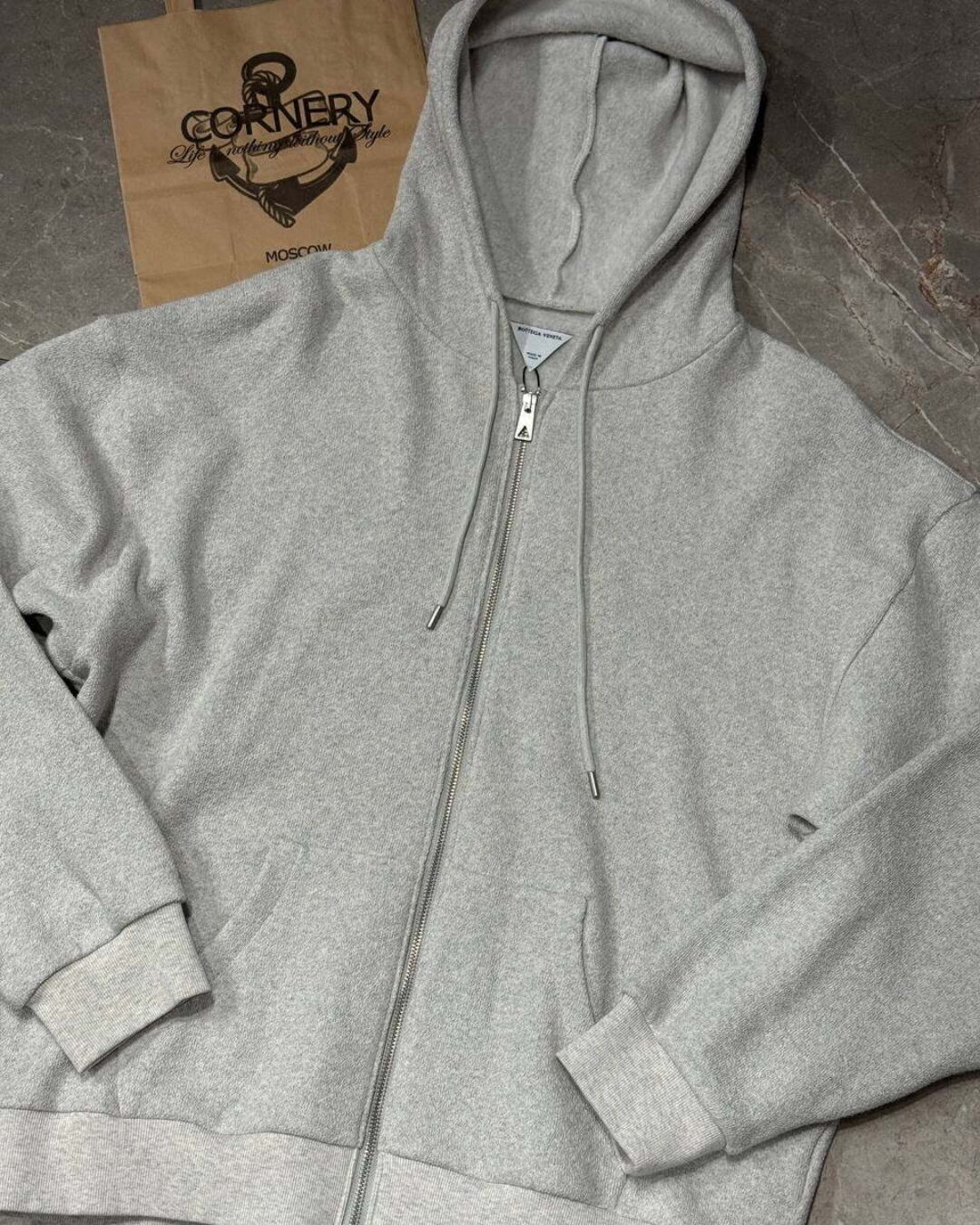 Zip-Худи Bottega Venetta — изображение 5