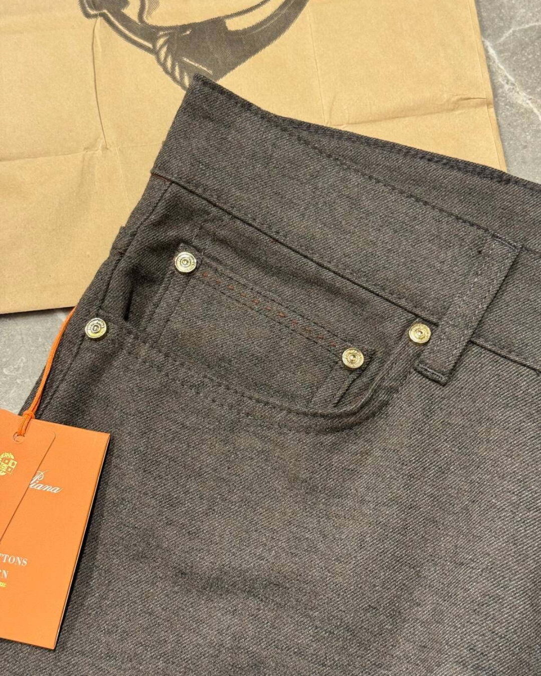 Джинсы Loro Piana — изображение 8