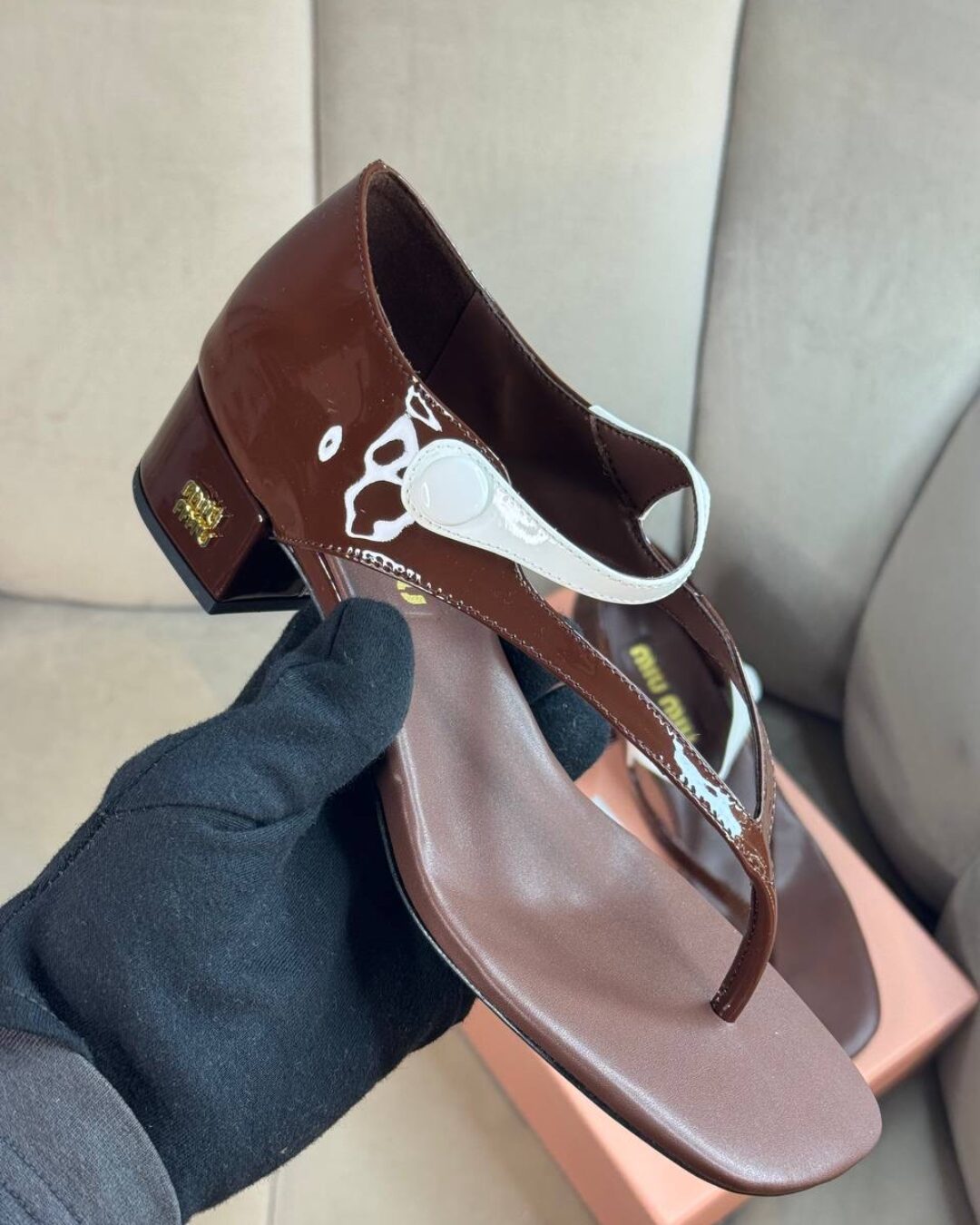 Босоножки Miu Miu — изображение 3