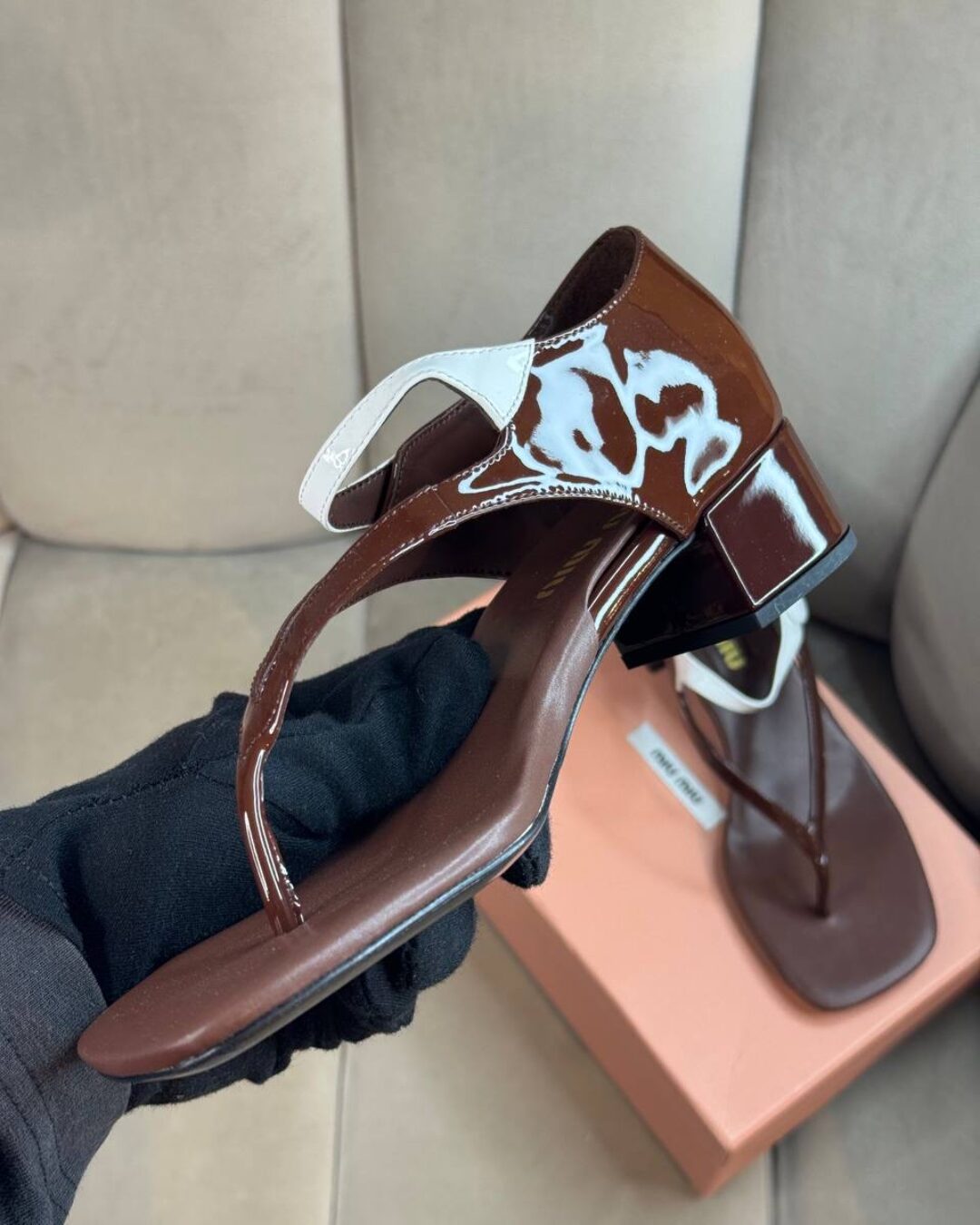 Босоножки Miu Miu — изображение 8