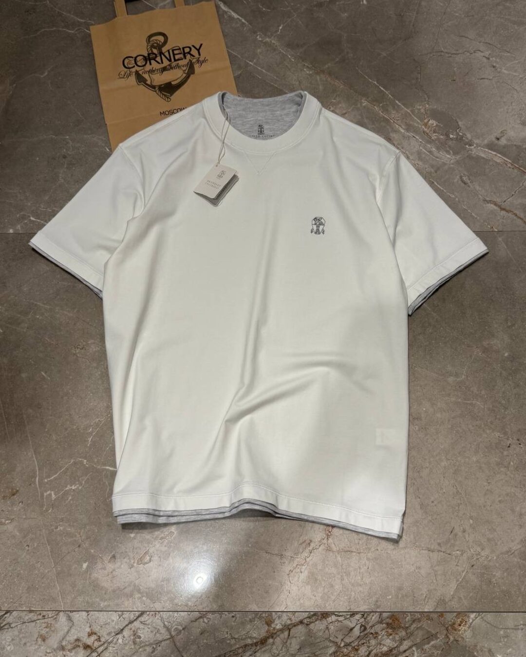 Футболка Brunello Cucinelli — изображение 3