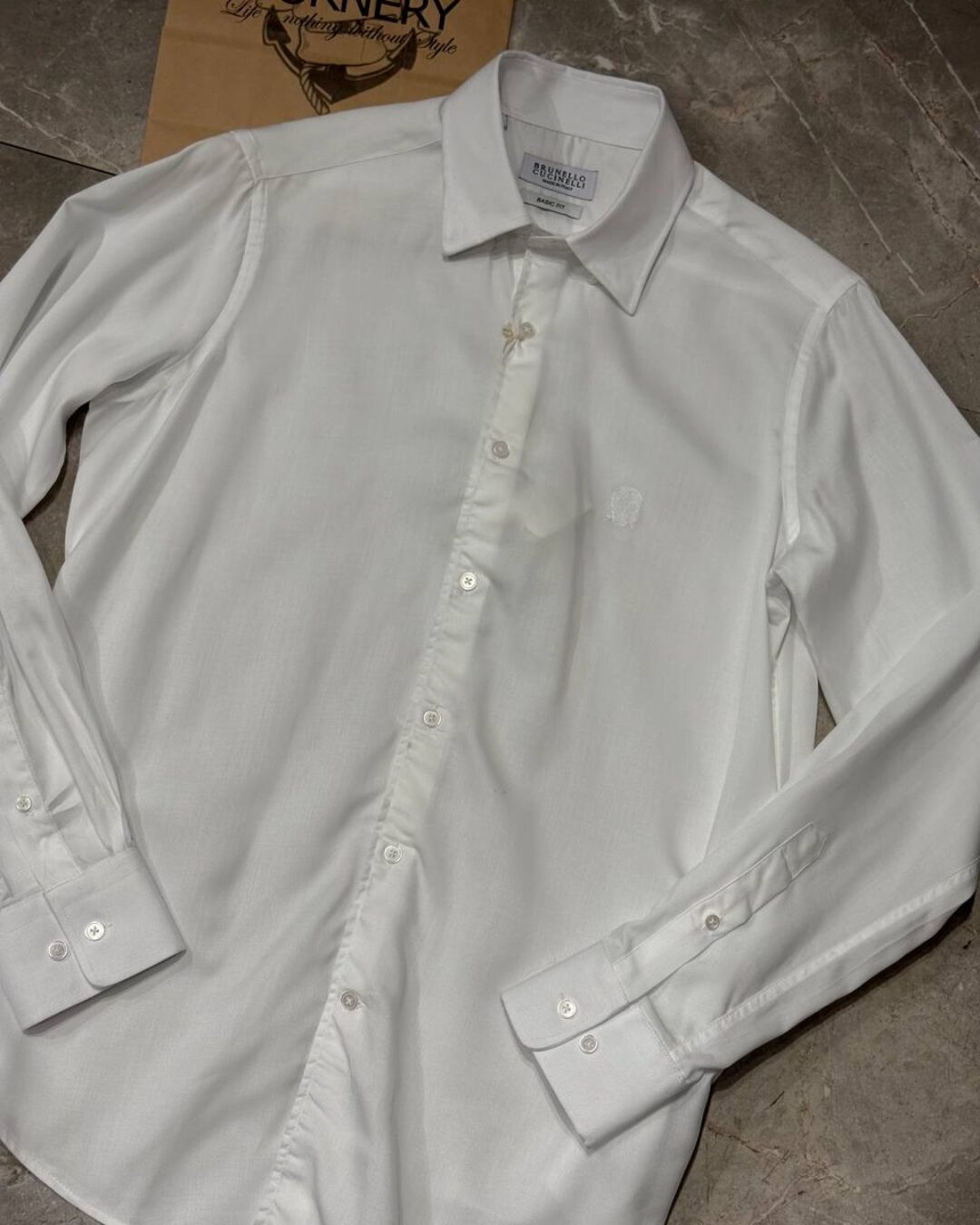 Рубашка Brunello Cucinelli — изображение 5