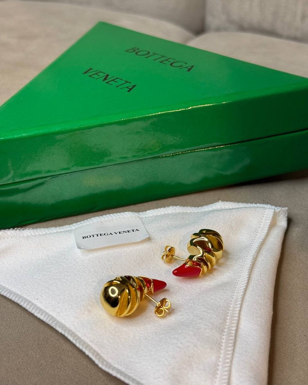 Серьги Bottega Venetta — изображение 3