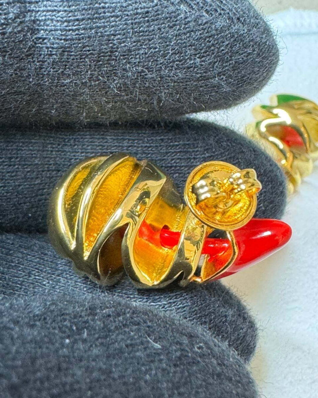 Серьги Bottega Venetta — изображение 4