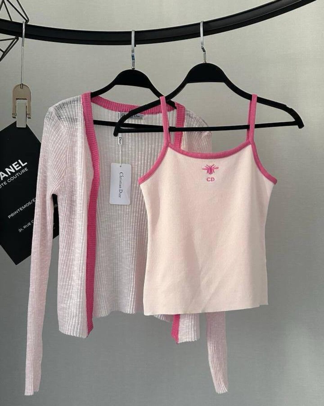 Комплект Dior  (Топ + кардиган) — изображение 3