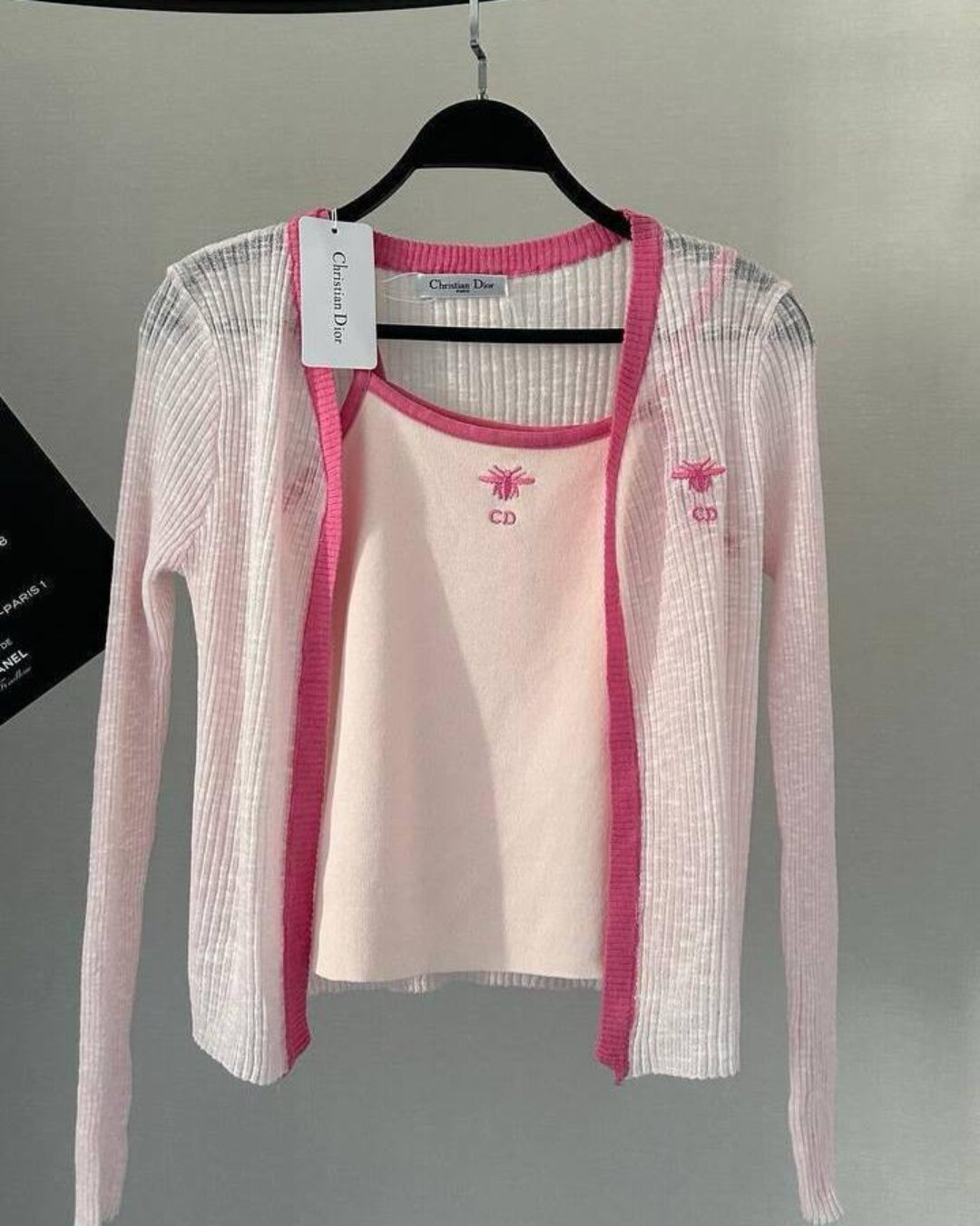Комплект Dior  (Топ + кардиган) — изображение 5