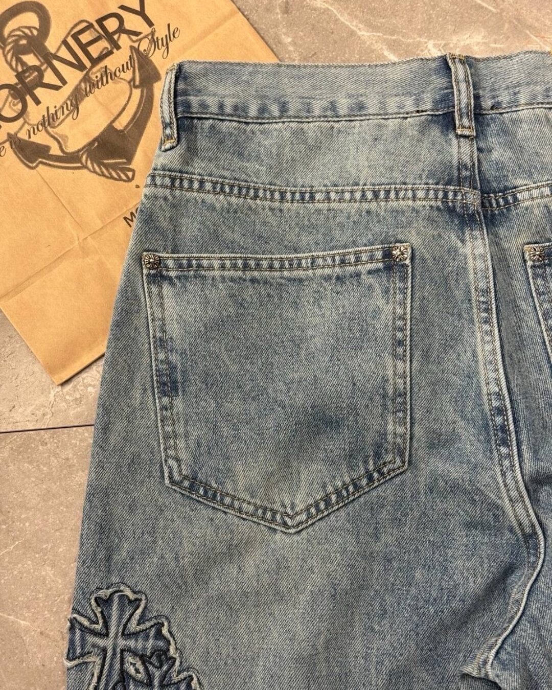 Джинсы Chrome Hearts — изображение 10