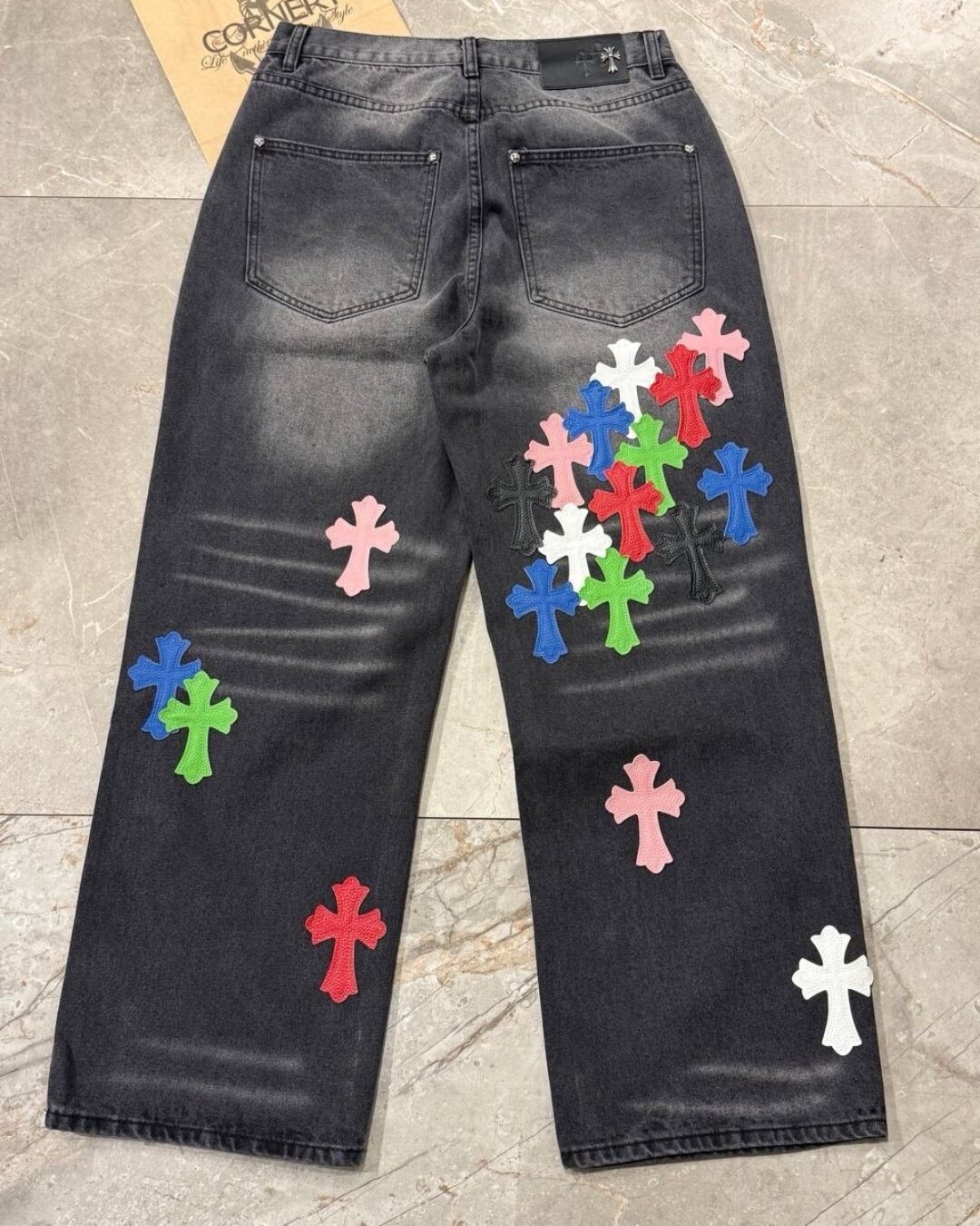 Джинсы Chrome Hearts — изображение 7