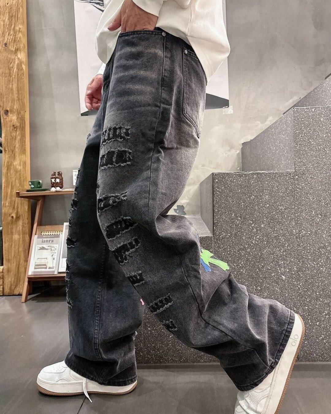 Джинсы Chrome Hearts — изображение 3