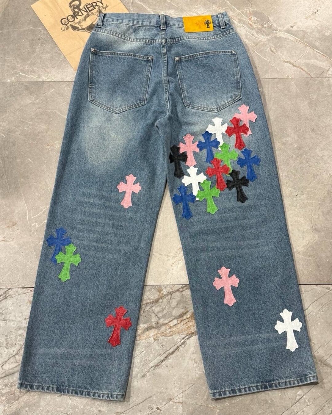 Джинсы Chrome Hearts — изображение 7