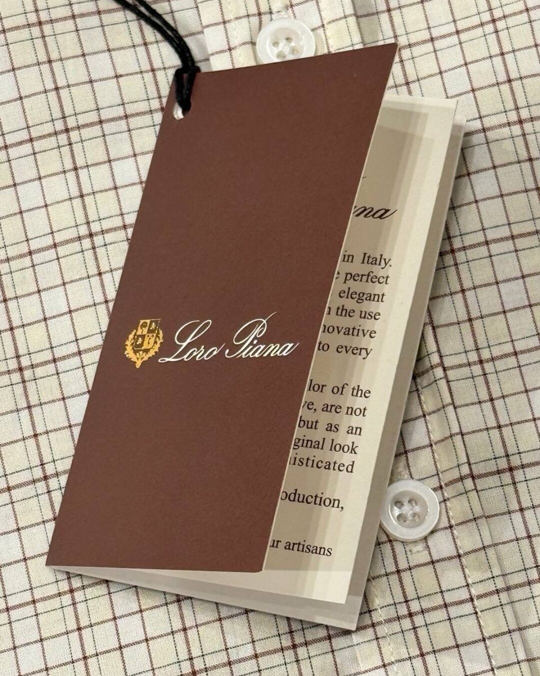 Рубашка Loro Piana — изображение 9