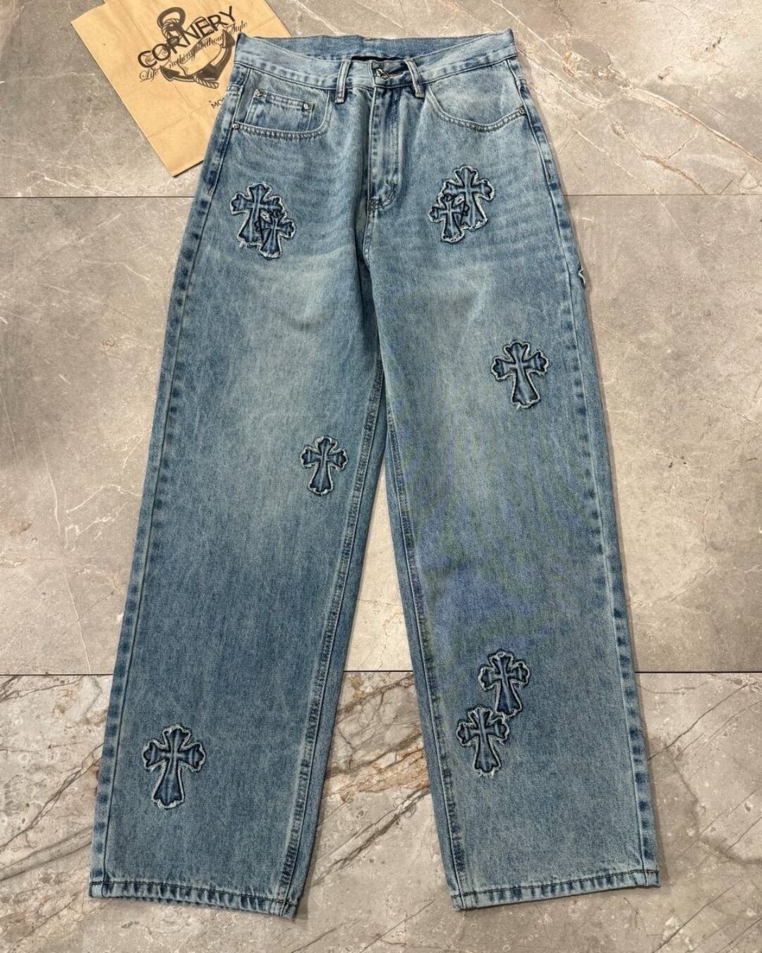 Джинсы Chrome Hearts — изображение 6