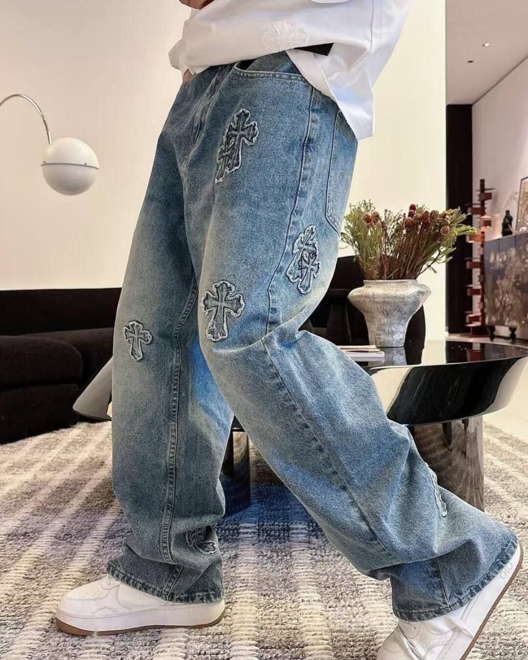 Джинсы Chrome Hearts — изображение 4