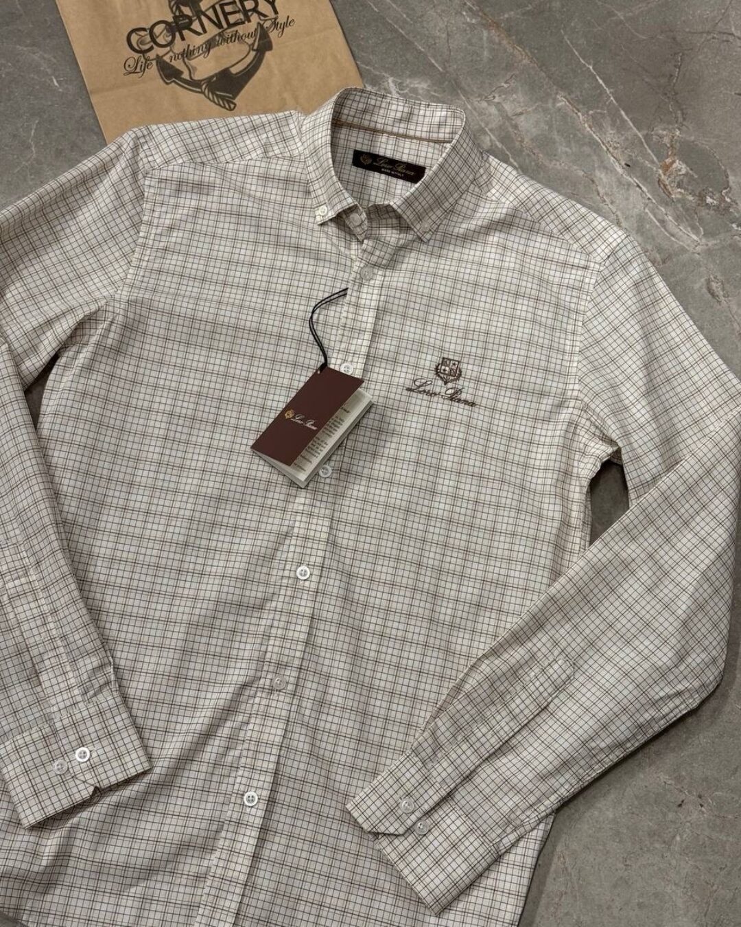 Рубашка Loro Piana — изображение 8