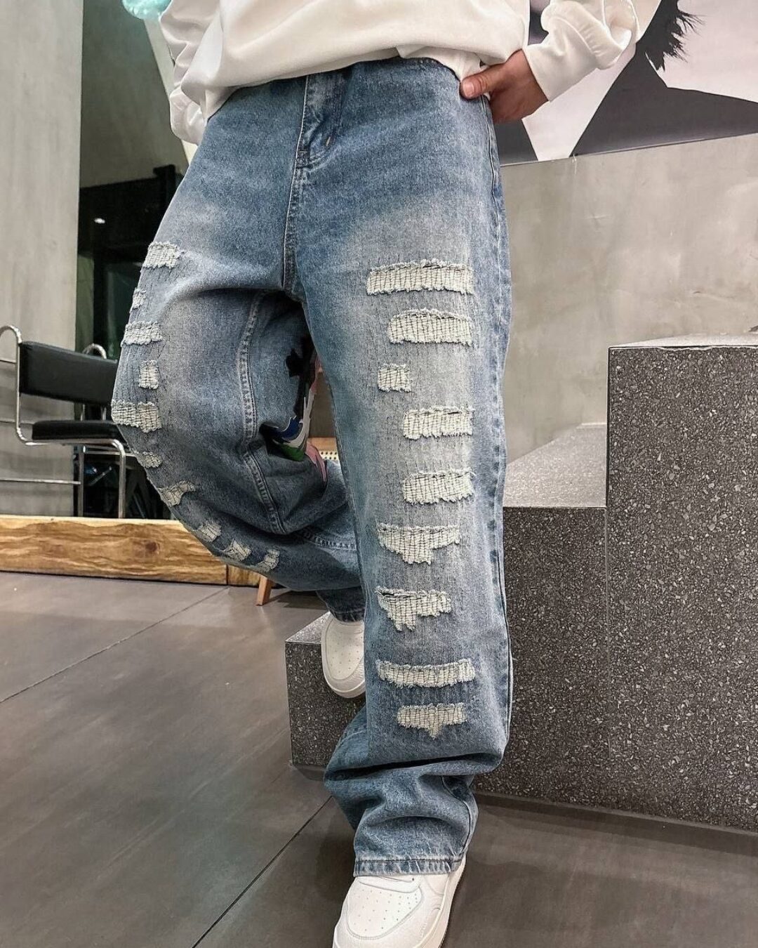 Джинсы Chrome Hearts — изображение 3