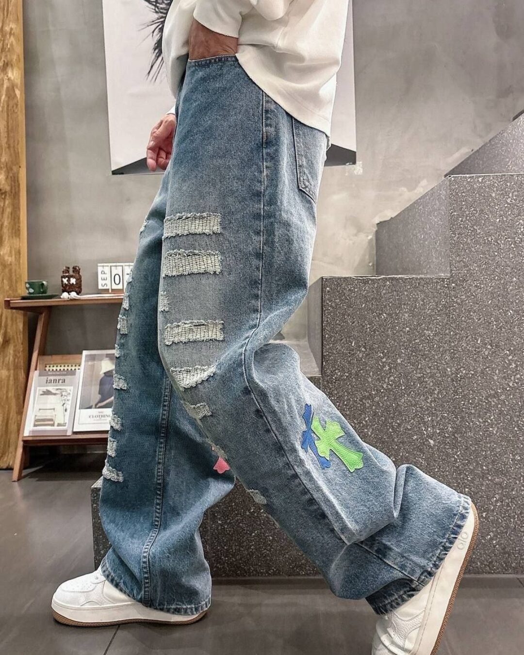 Джинсы Chrome Hearts — изображение 5