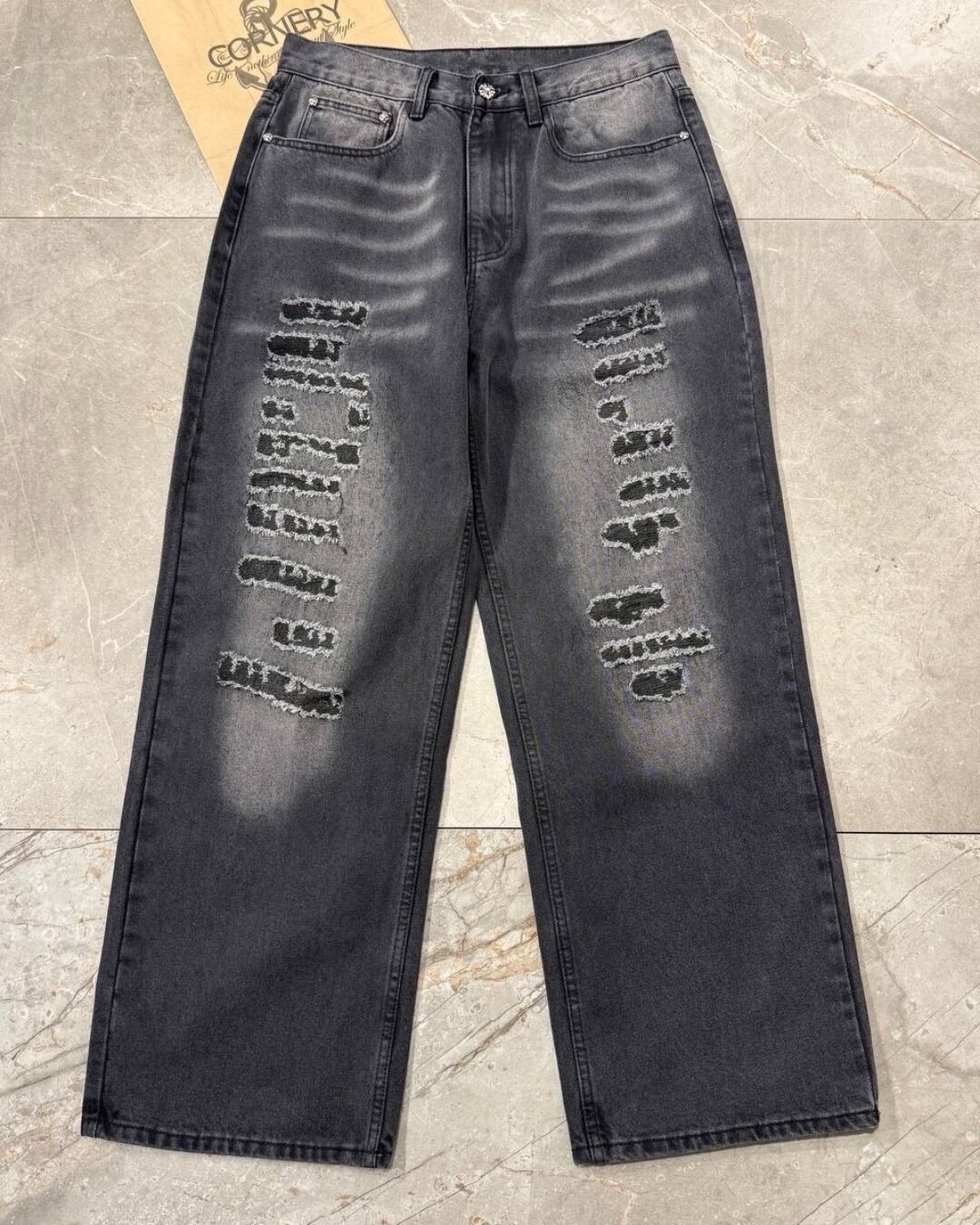 Джинсы Chrome Hearts — изображение 6