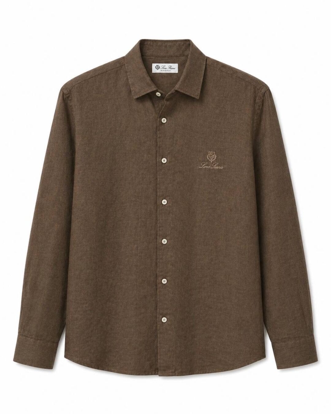 Льняная рубашка Loro Piana — изображение 6