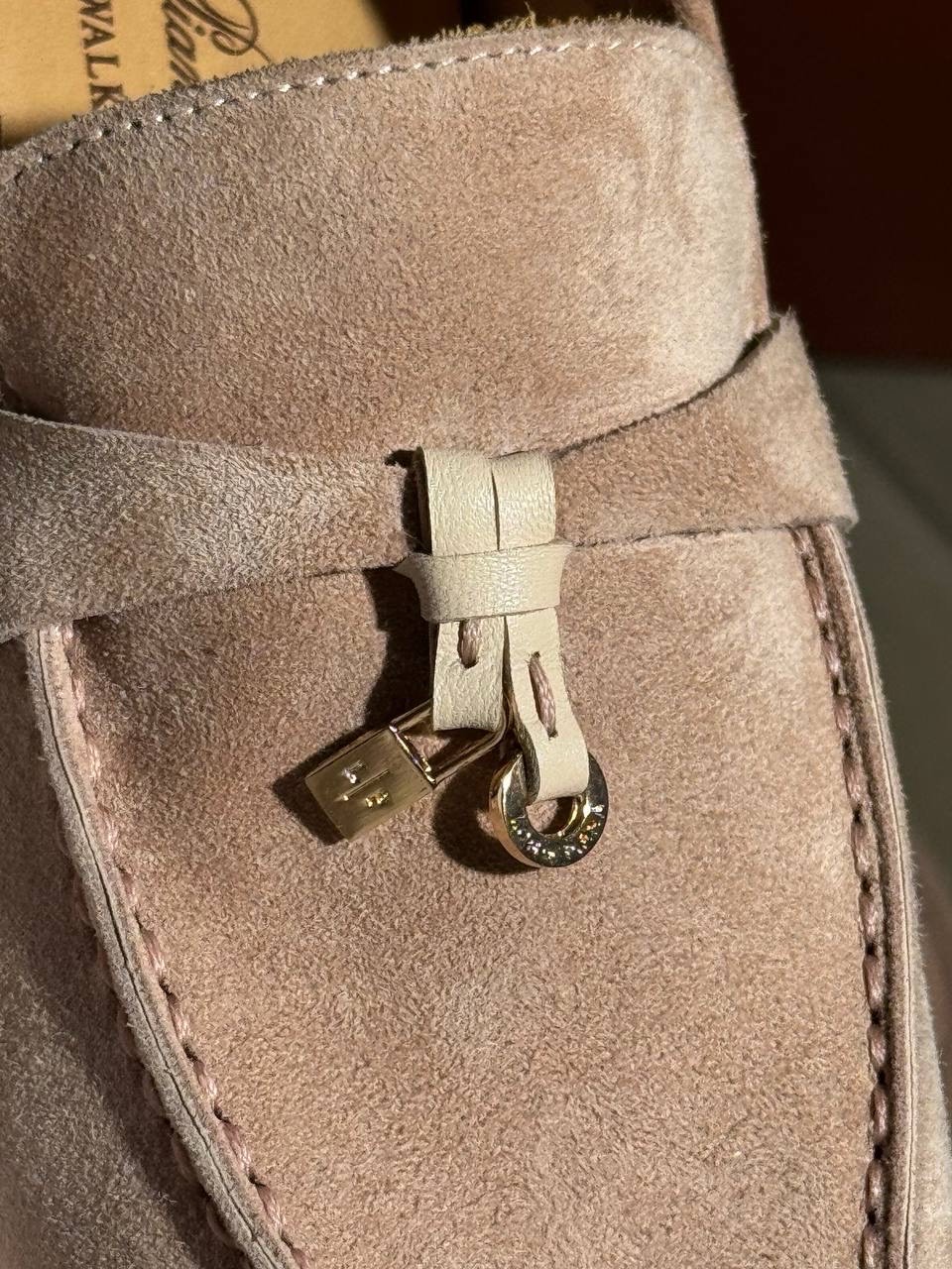 Лоферы Loro Piana Light Pink — фото 8