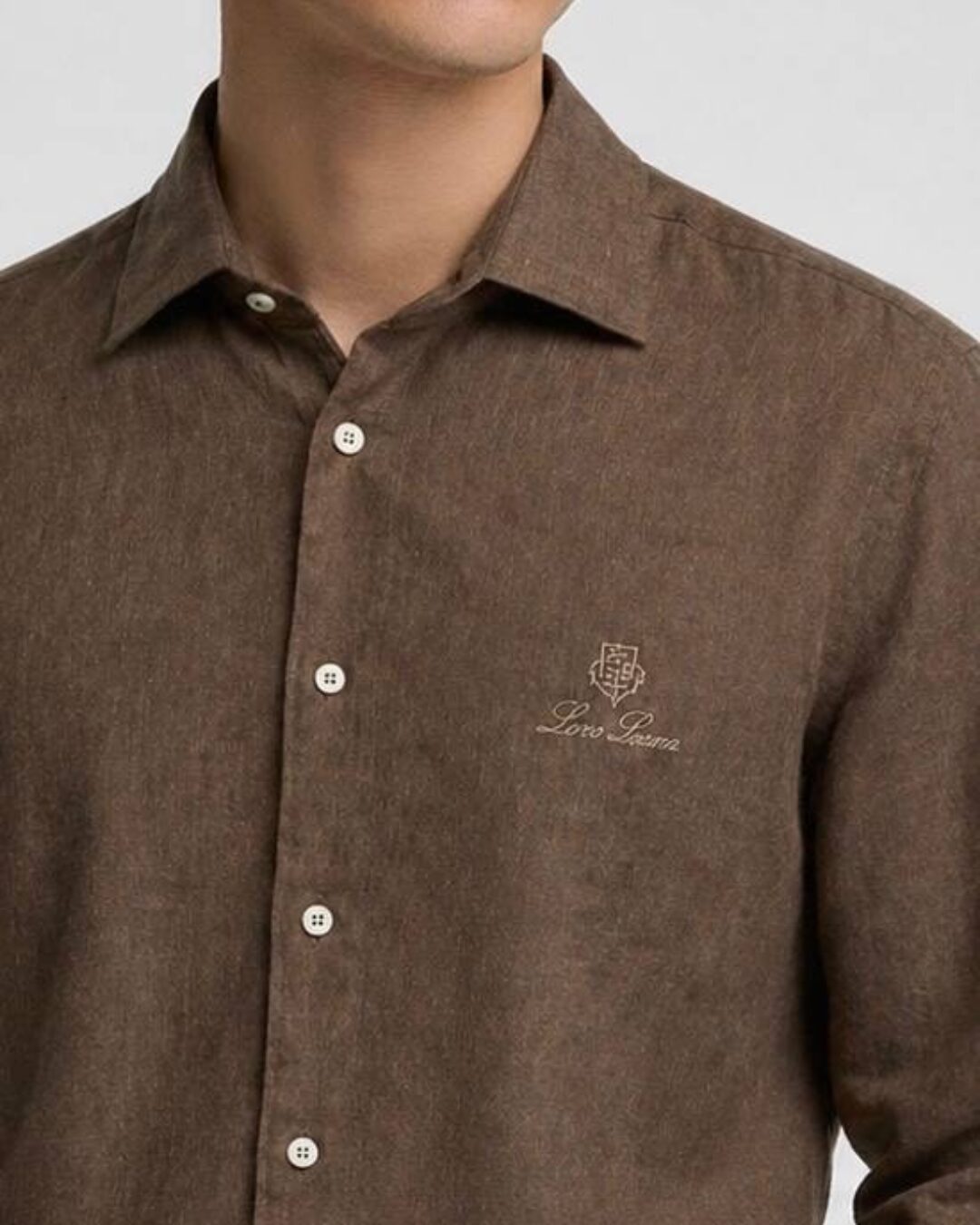 Льняная рубашка Loro Piana — изображение 5