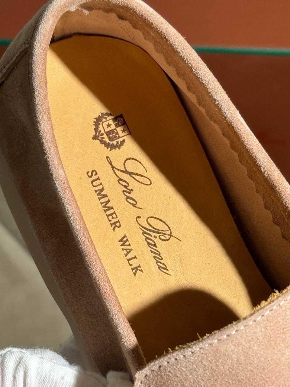 Лоферы Loro Piana Light Pink — фото 4