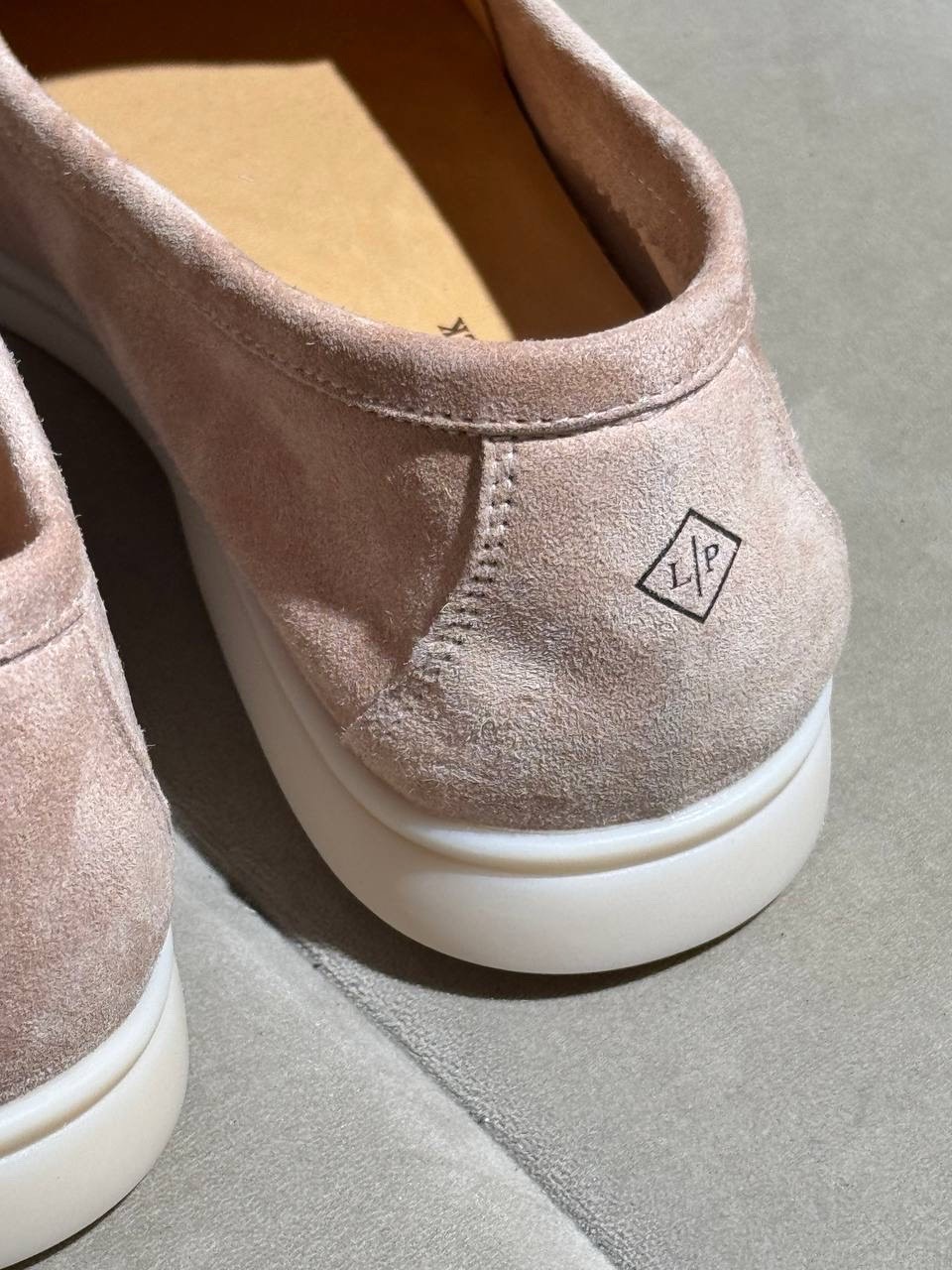 Лоферы Loro Piana Light Pink — фото 9