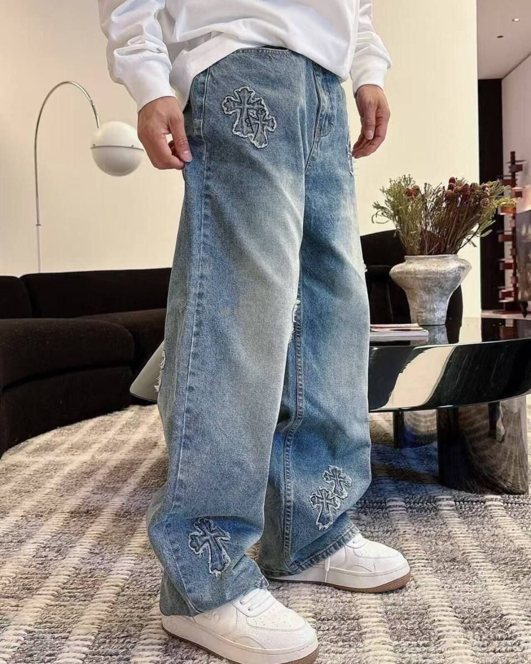 Джинсы Chrome Hearts — изображение 5