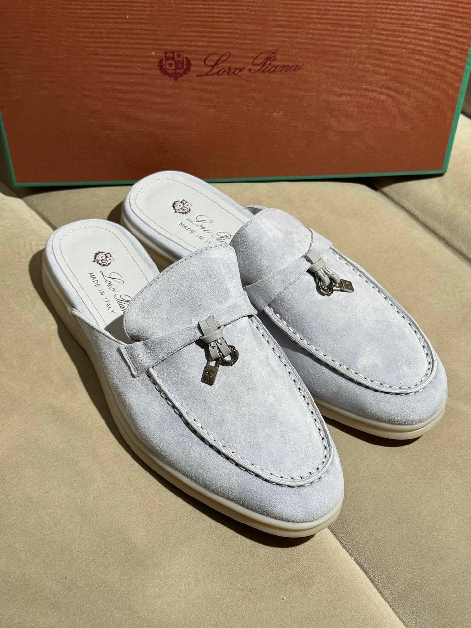 Мюли Loro Piana L. Grey