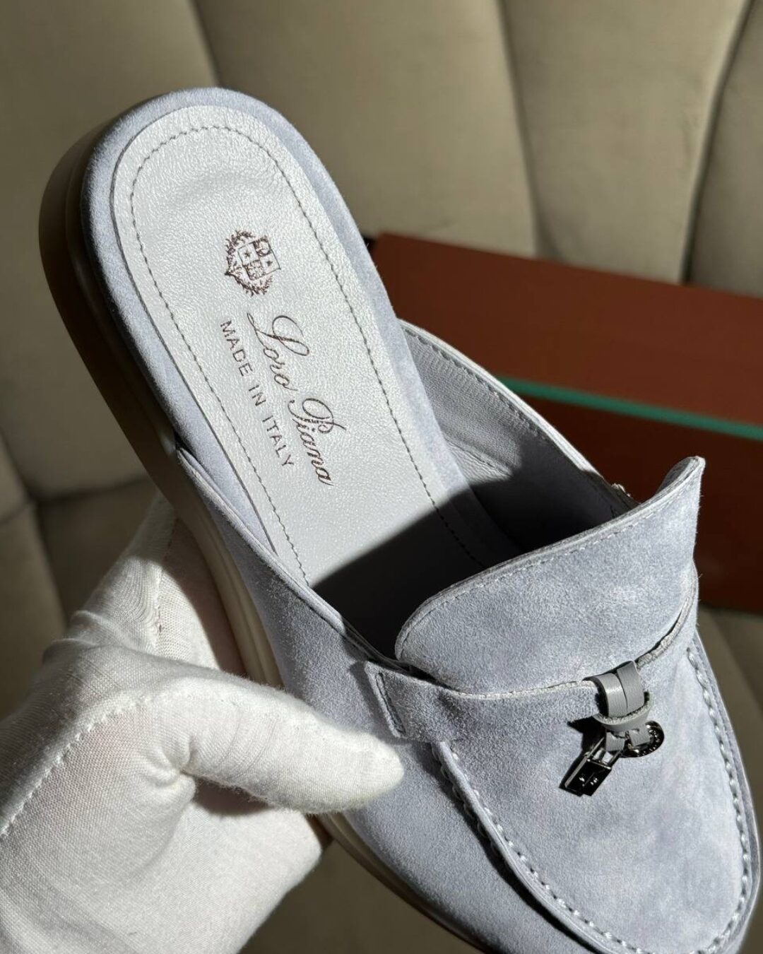 Мюли Loro Piana L. Grey — изображение 5