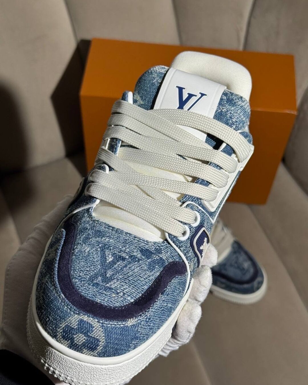 Кроссовки Louis Vuitton Trainer — изображение 5