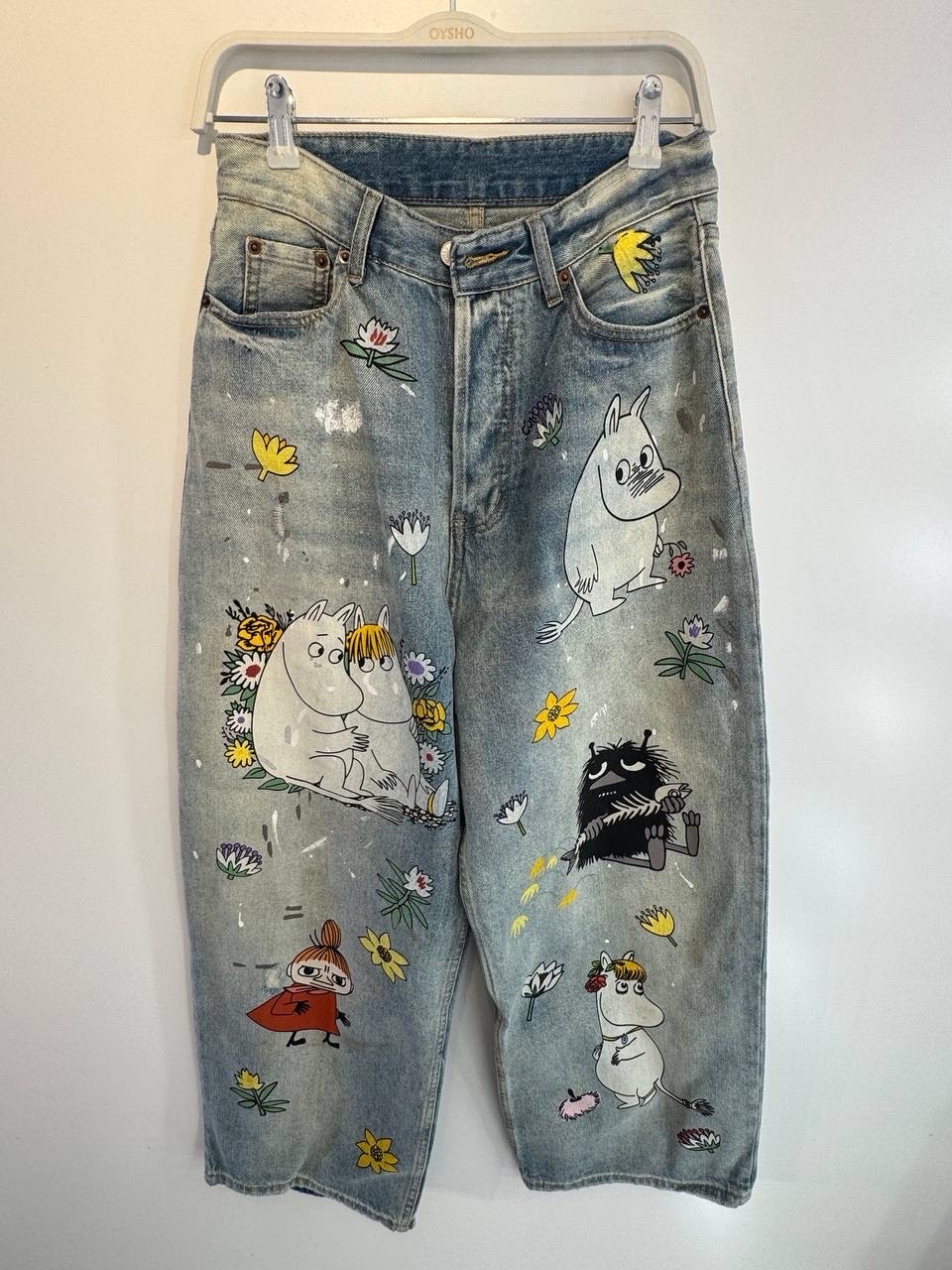 Джинсы Acne x Moomin — фото 1