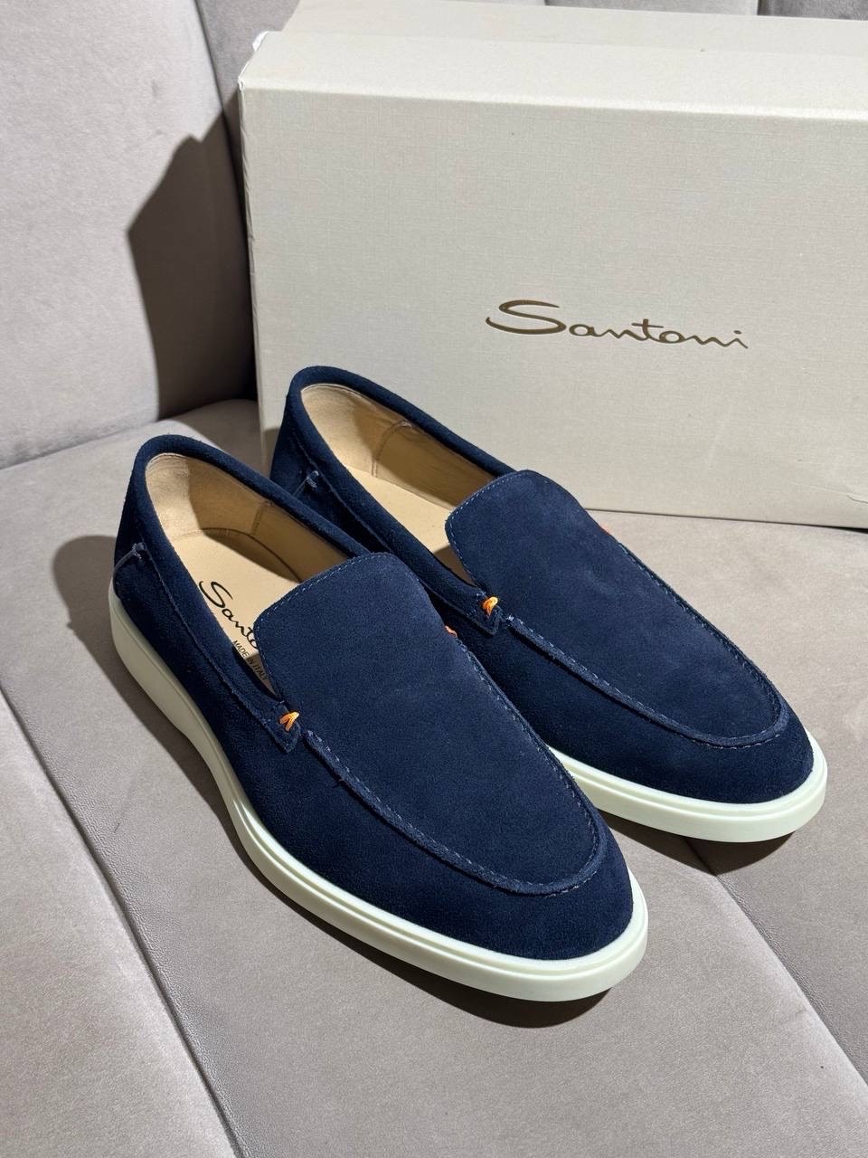 Лоферы Santoni — фото 1