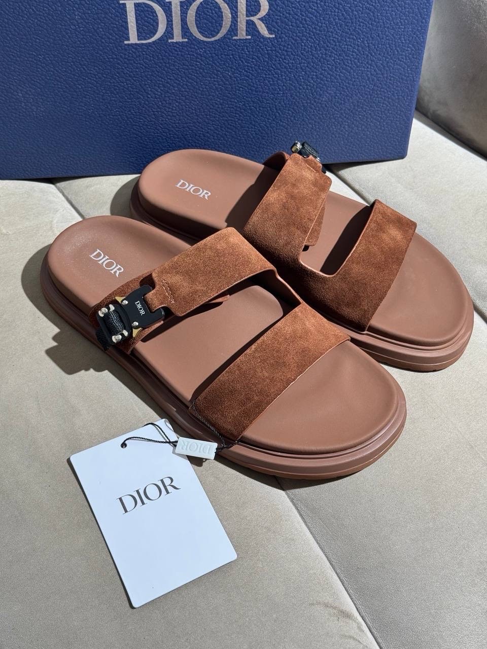 Тапки Dior (Brown)