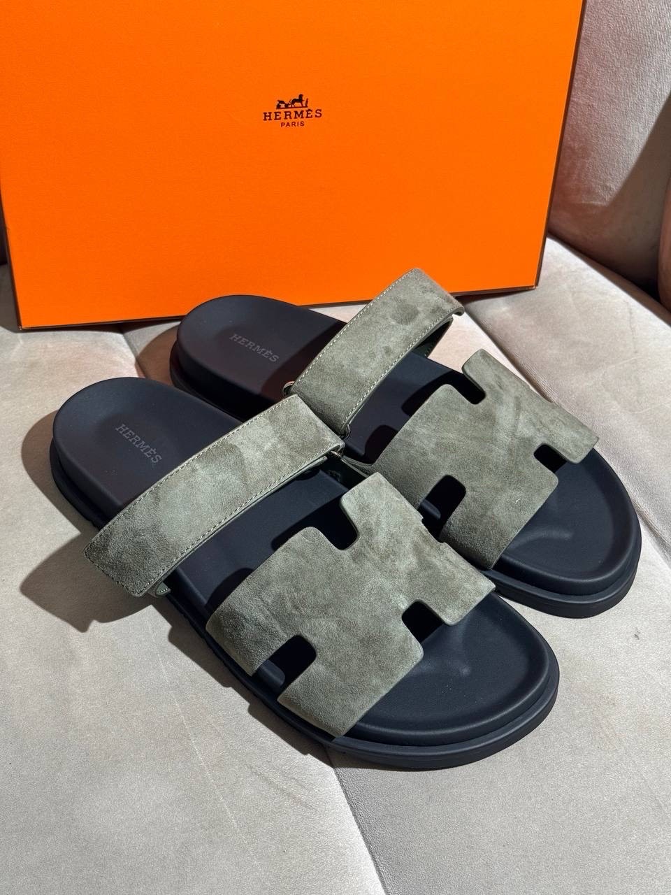 Тапки Hermes