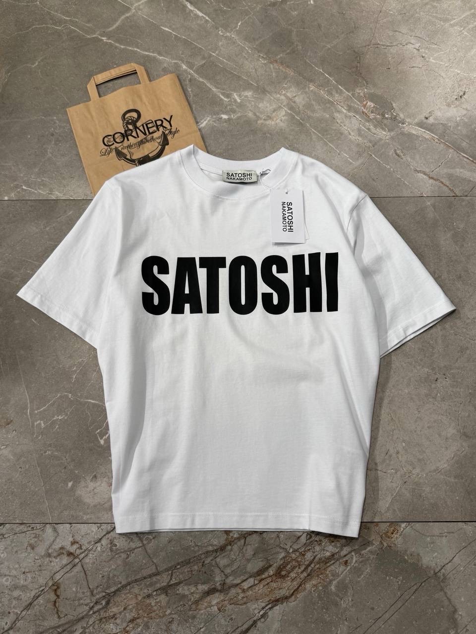 Футболка Satoshi Nakamoto — фото 1