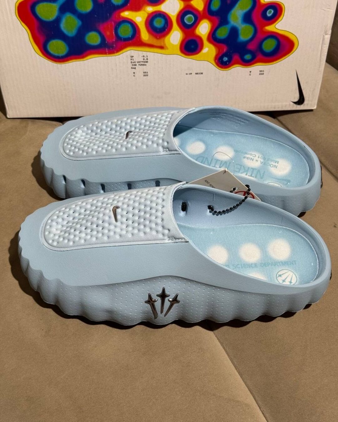 Тапки Nike Mind 001 Moon White — изображение 3