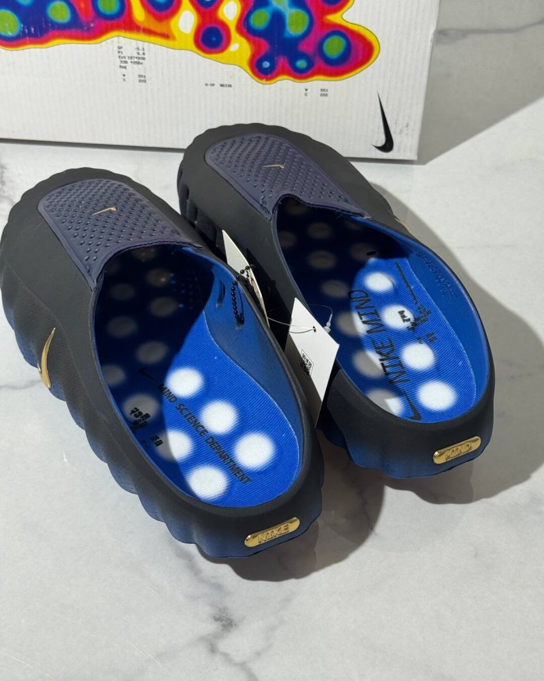 Тапки Nike Mind 001 Blackened Blue — изображение 4