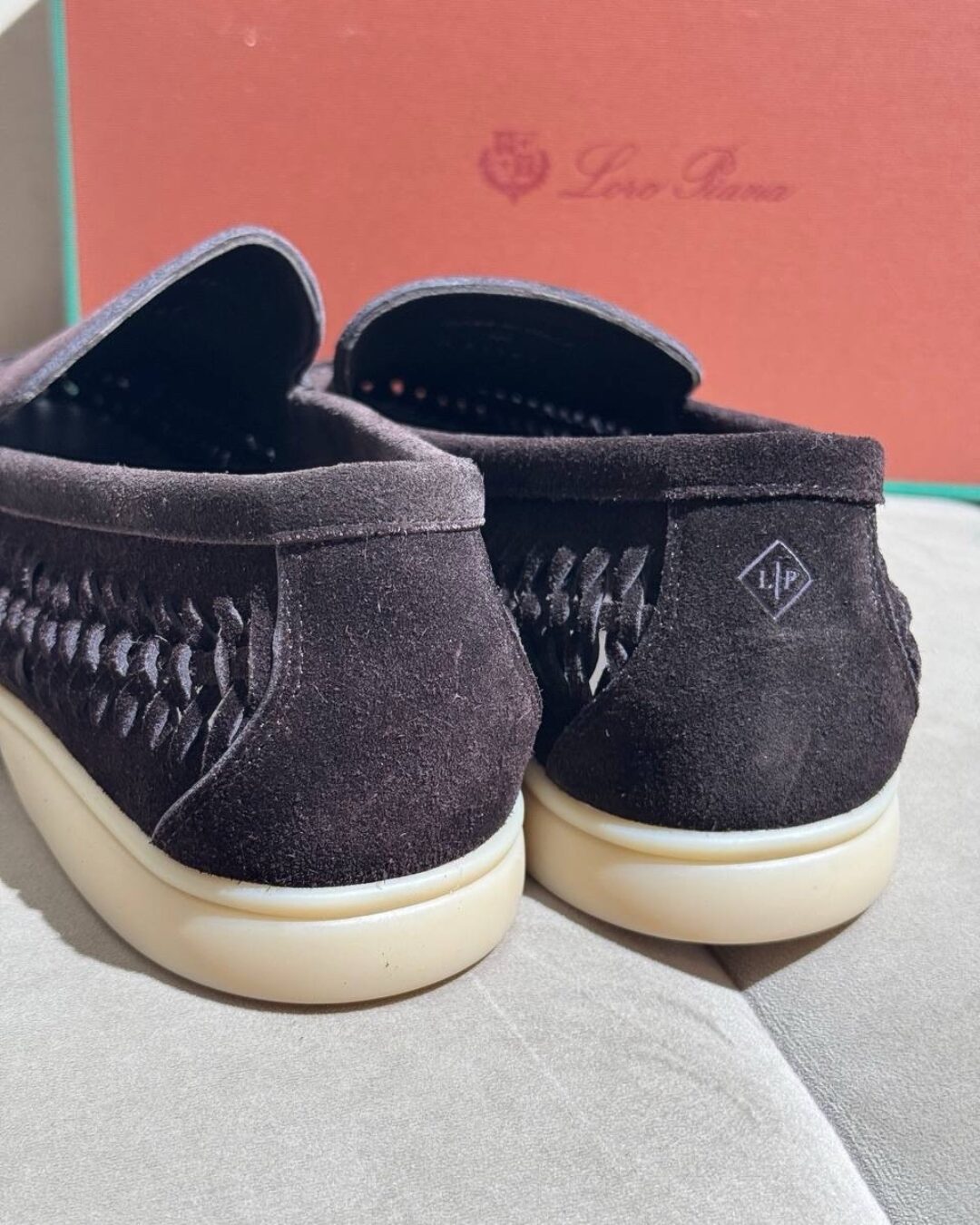 Лоферы Loro Piana Dark Brown — изображение 5
