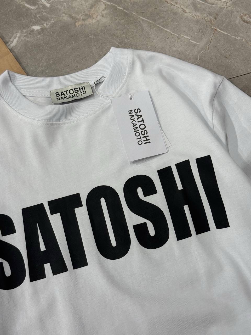 Футболка Satoshi Nakamoto — фото 3