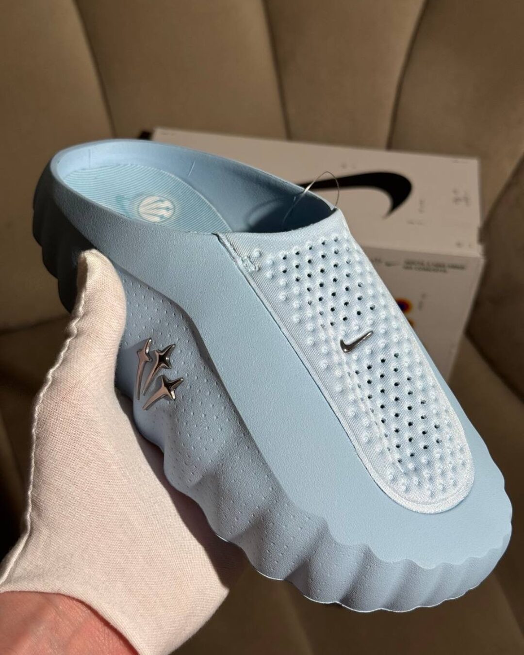 Тапки Nike Mind 001 Moon White — изображение 4