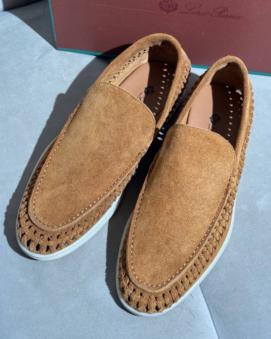 Лоферы Loro Piana Caramel — изображение 9