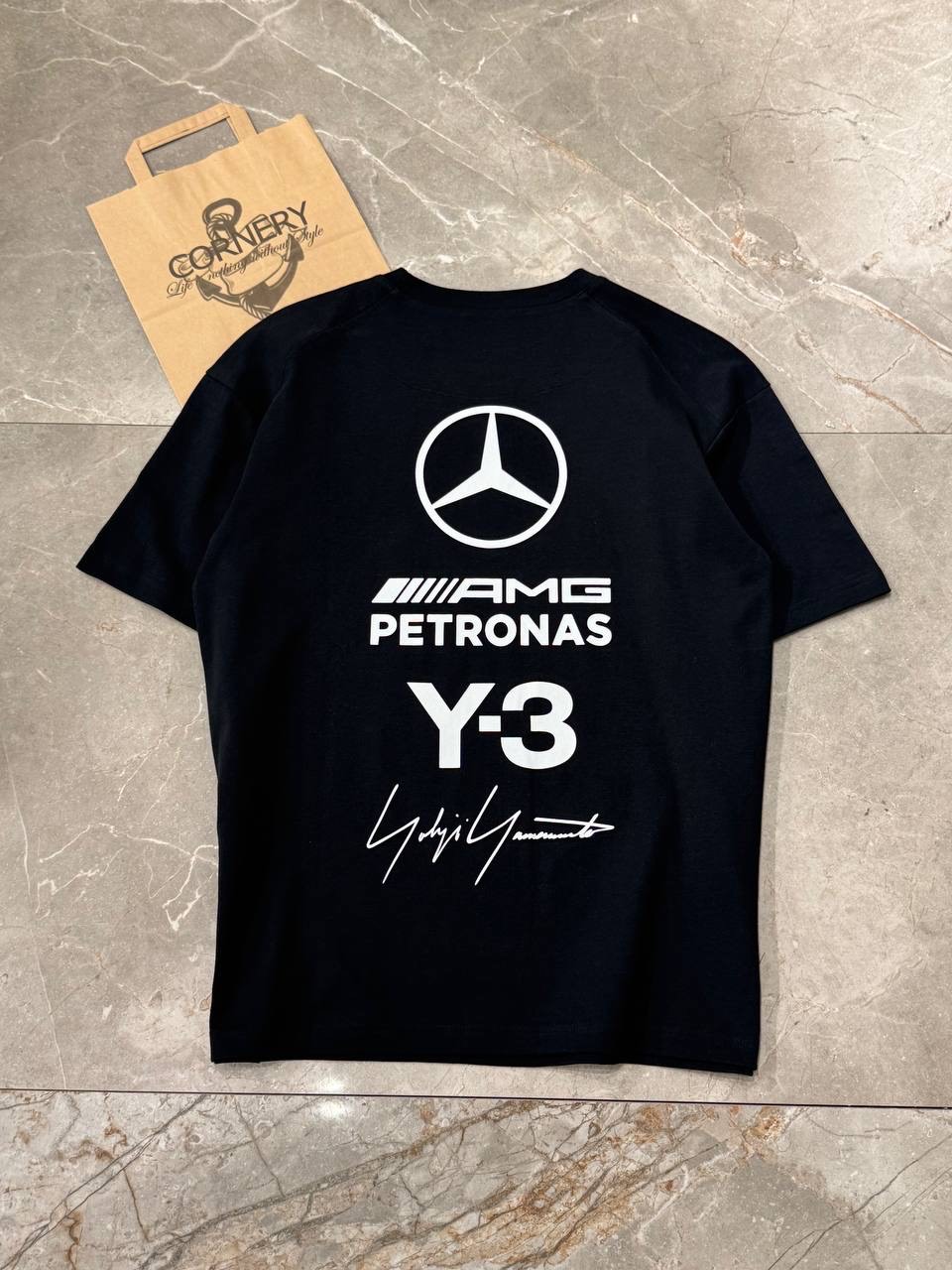 Футболка Y-3 x AMG Petronas F1 Team — фото 2