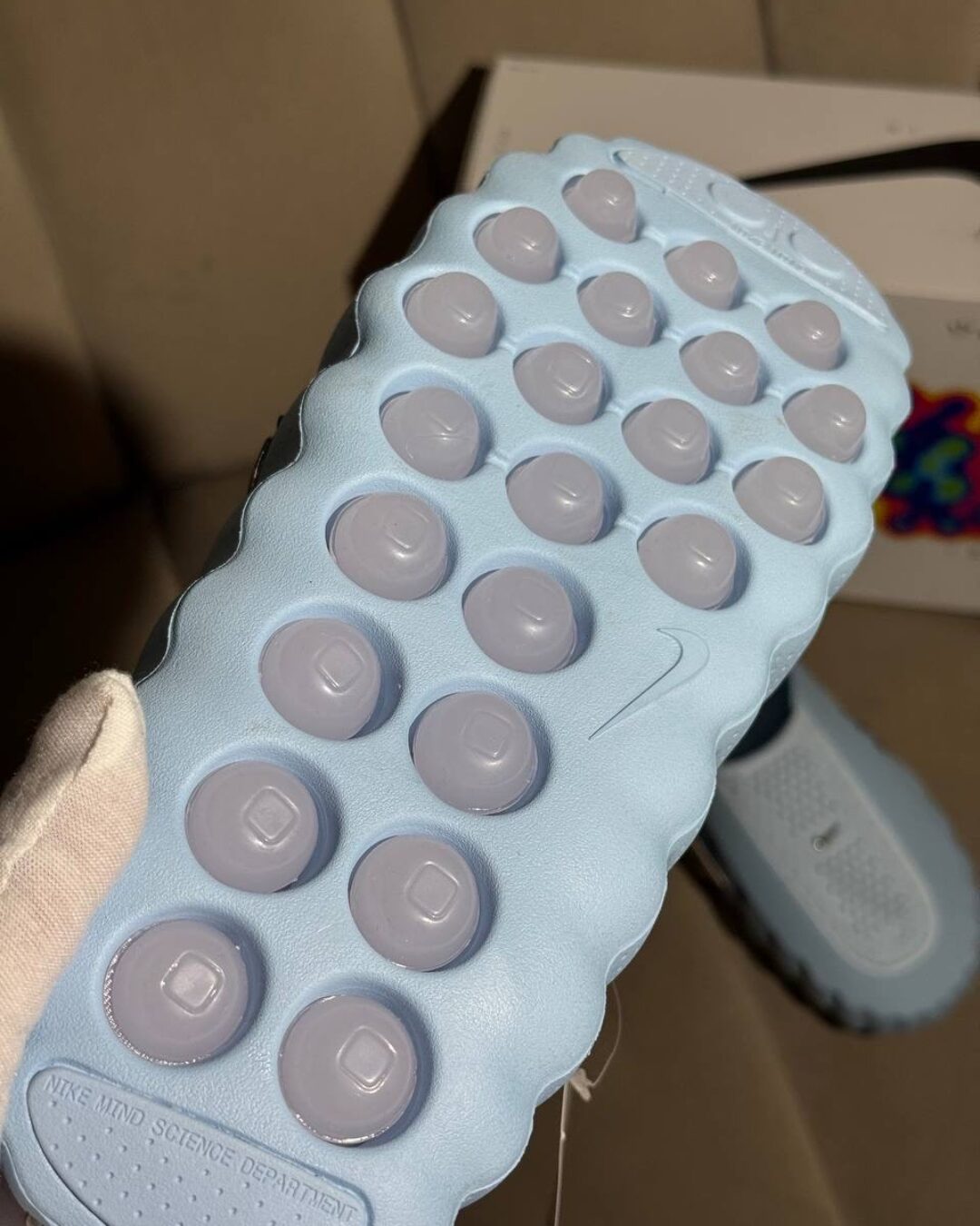 Тапки Nike Mind 001 Moon White — изображение 9