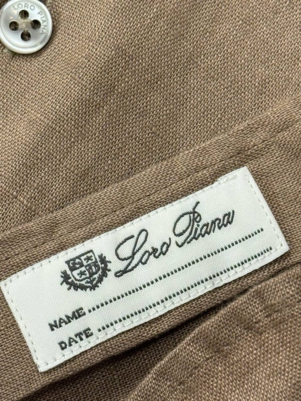 Льняная рубашка Loro Piana — фото 5