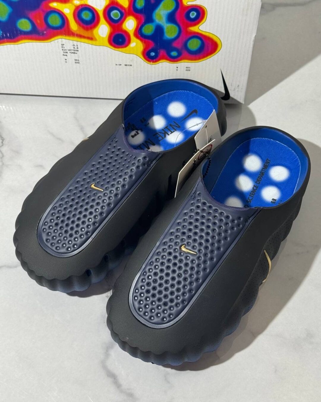 Тапки Nike Mind 001 Blackened Blue — изображение 8