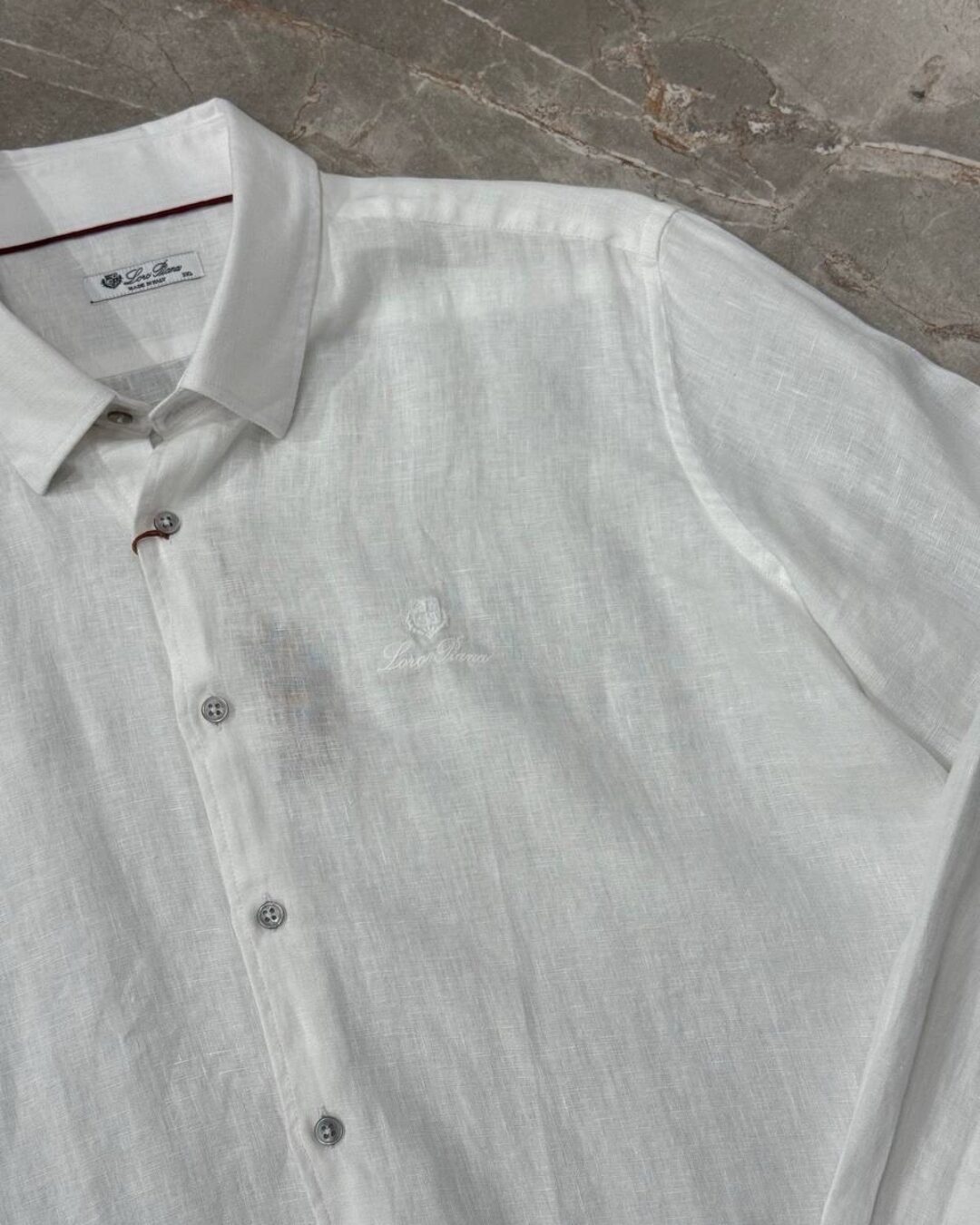 Льняная рубашка Loro Piana — изображение 5
