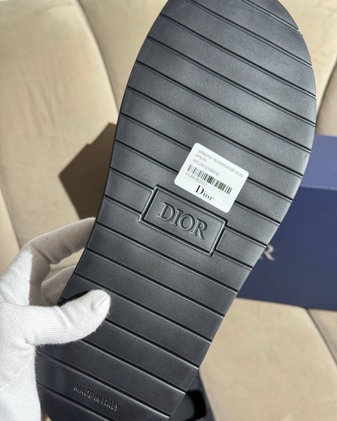 Тапки Dior — изображение 4