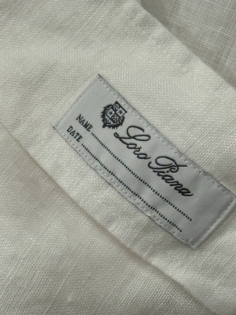Льняная рубашка Loro Piana — фото 6