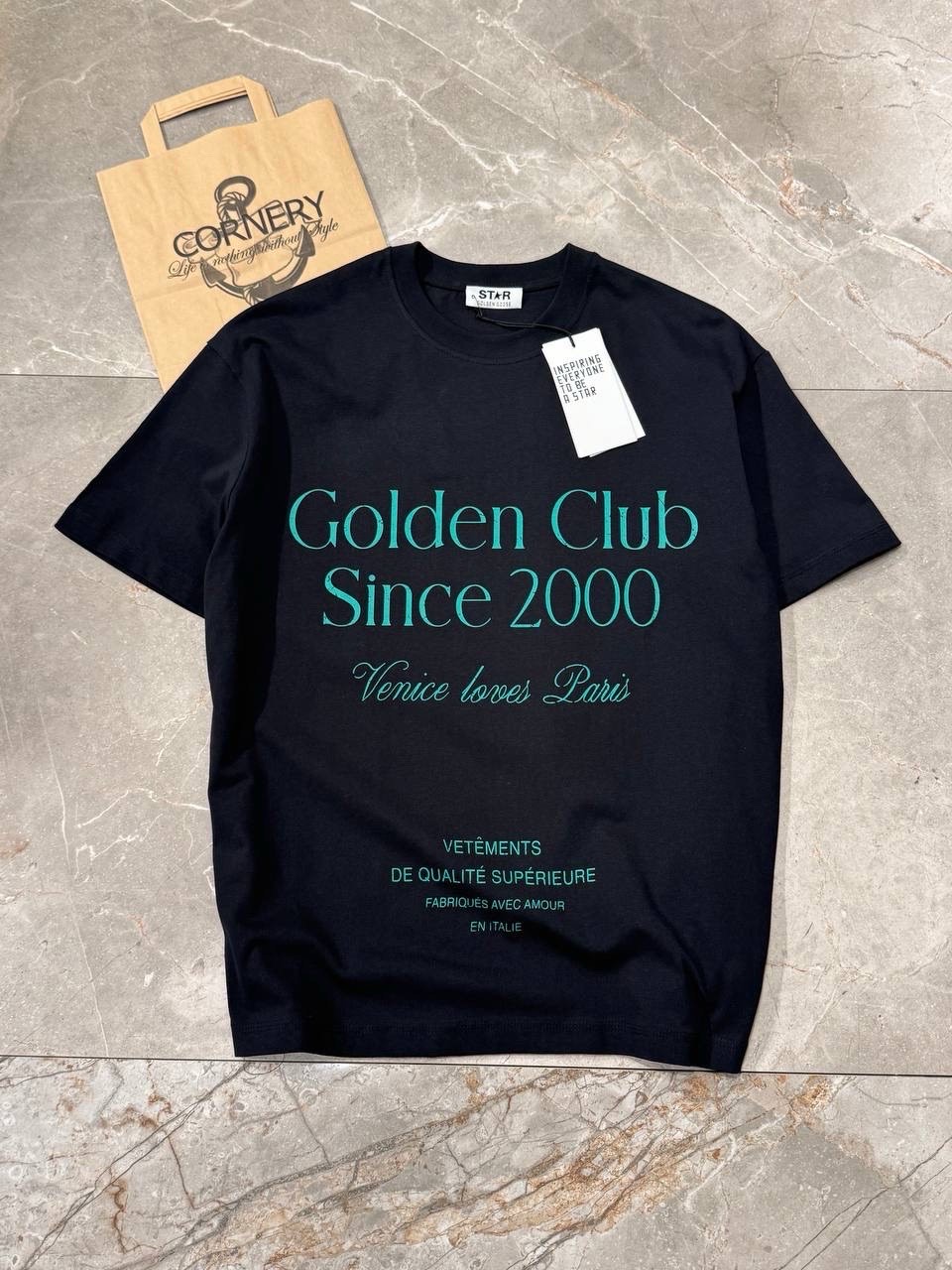 Футболка Golden Goose x Vetements