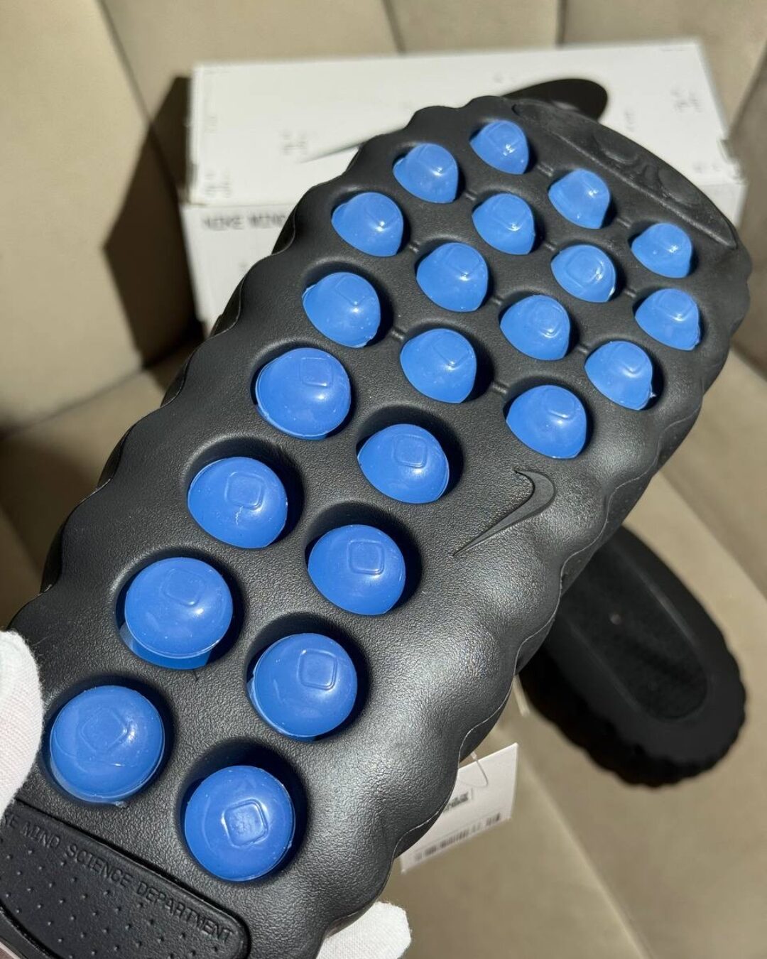 Тапки Nike Mind 001 Black Blue — изображение 7